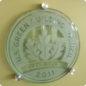 2011 LEED Gold Certification 2011 LEED Gold Certification