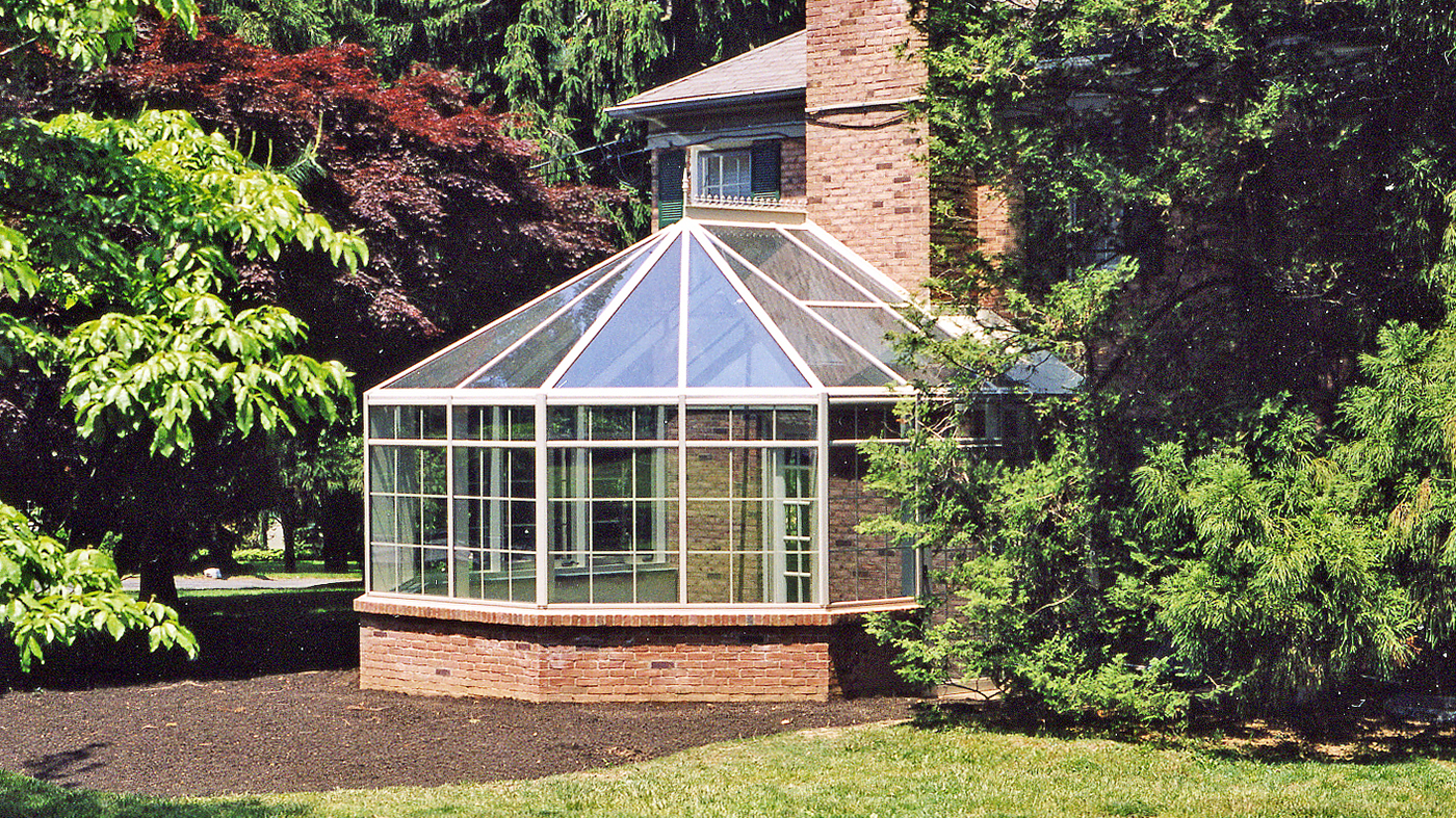 Straight eave bullnose end conservatory