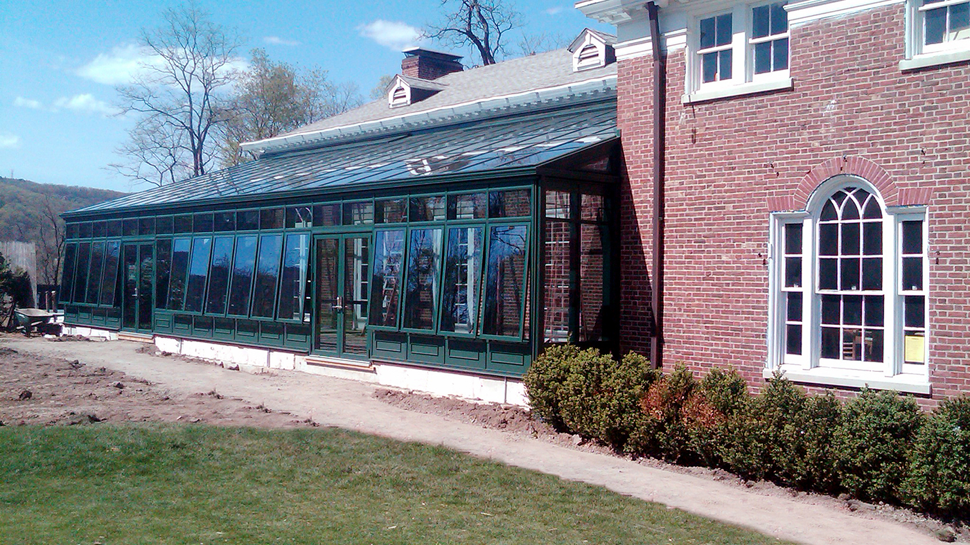 Straight Eave Lean To Conservatory