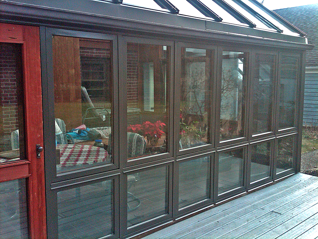 Sunroom replacement glass.