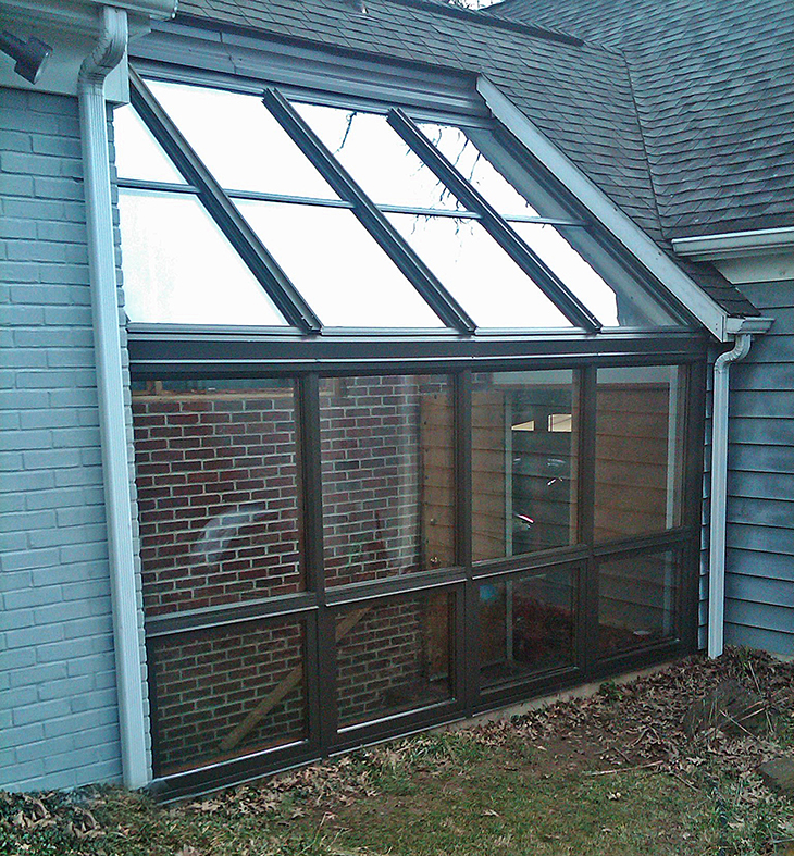 Sunroom replacement glass.