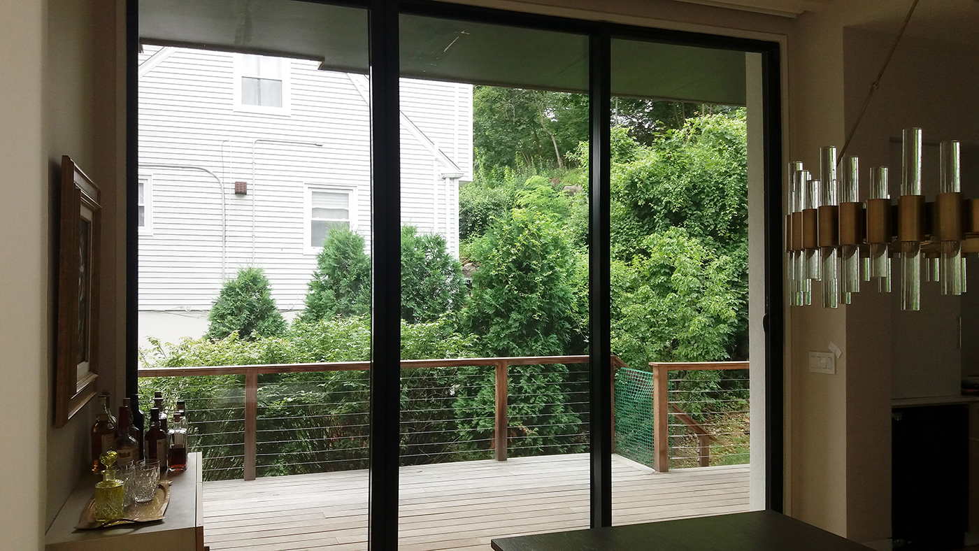 Dual-Track Sliding Door System, Dual-Track Sliding Window System and Fixed Windows using Mulled Window System