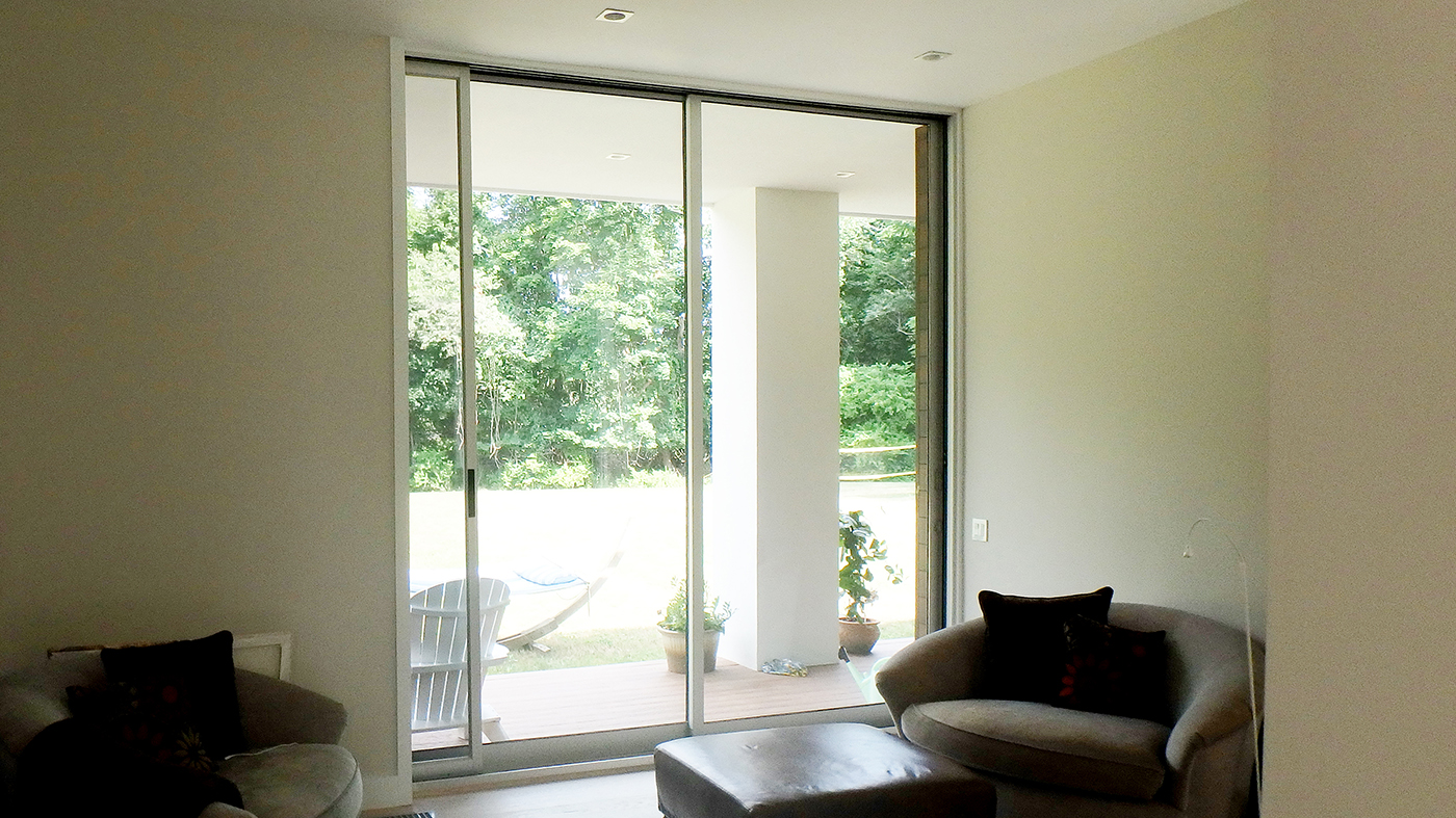 Featuring a curtain wall on this complete glazing package.