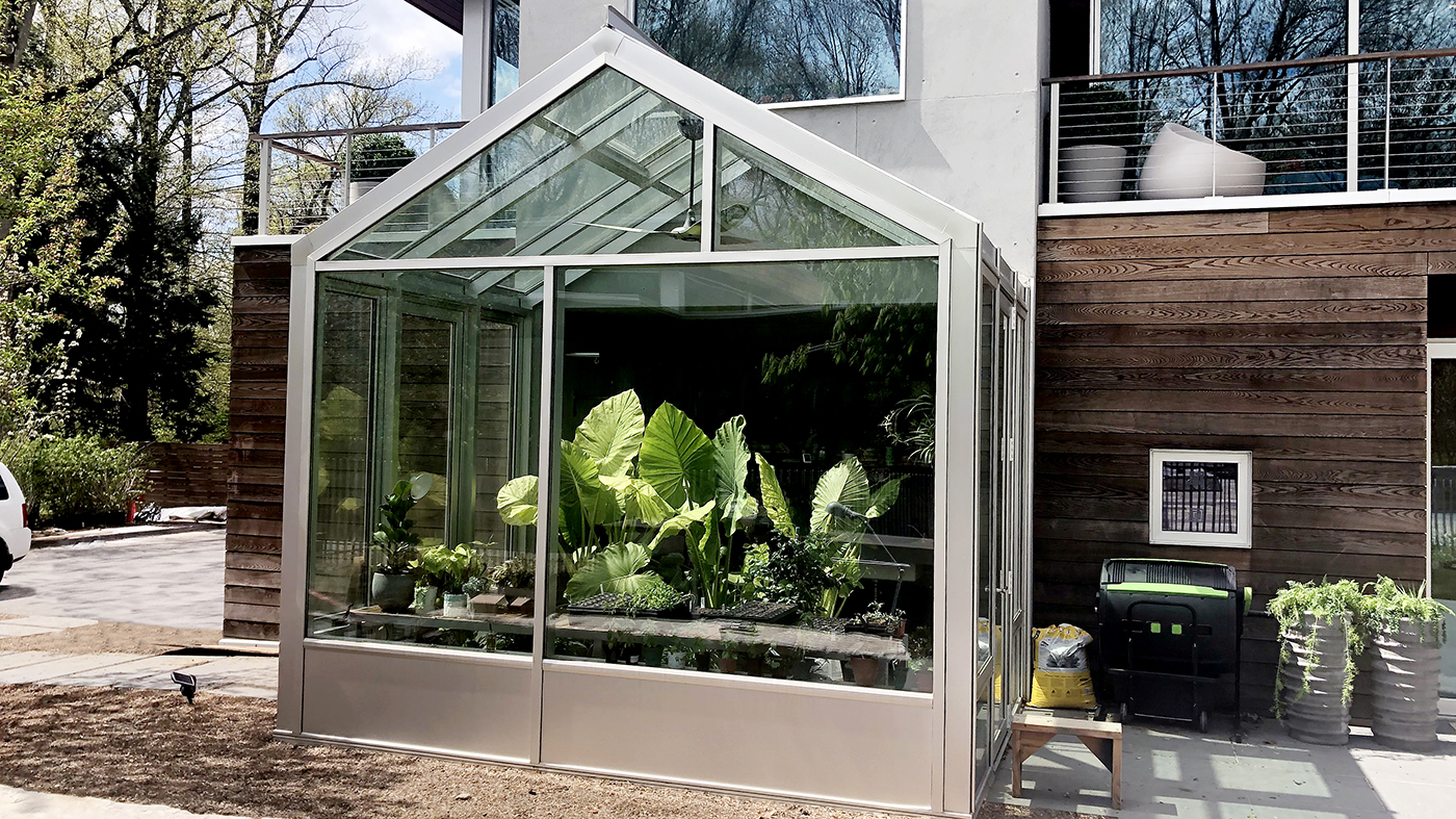 Contemporary greenhouse