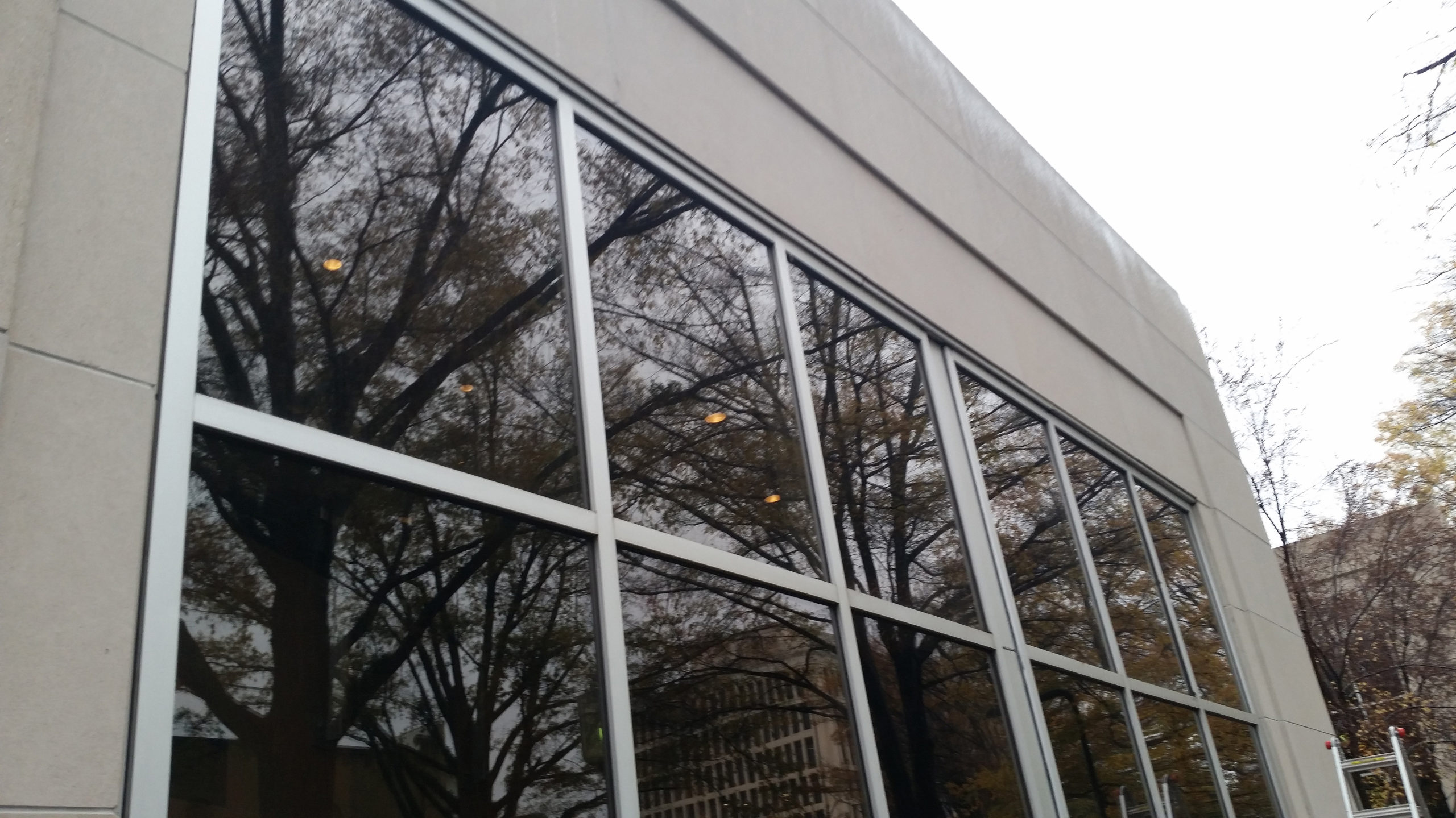 Center pivot bifold windows.