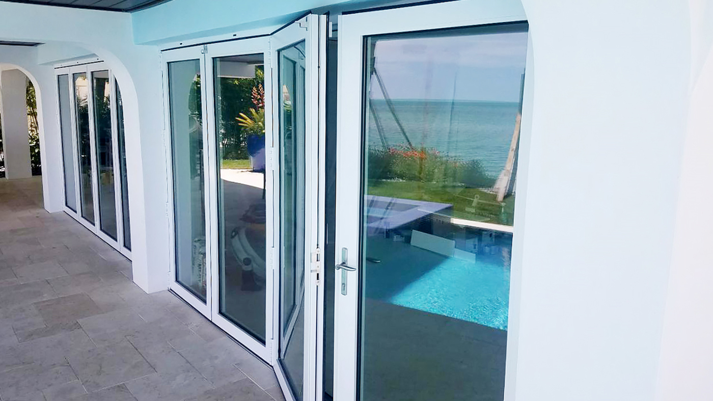 Bifold Doors and Folding Glass Window System