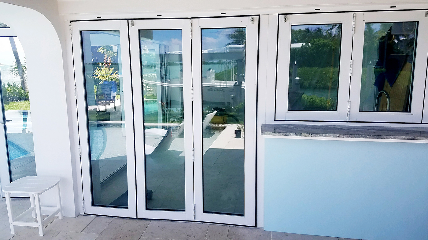 Bifold Doors and Folding Glass Window System