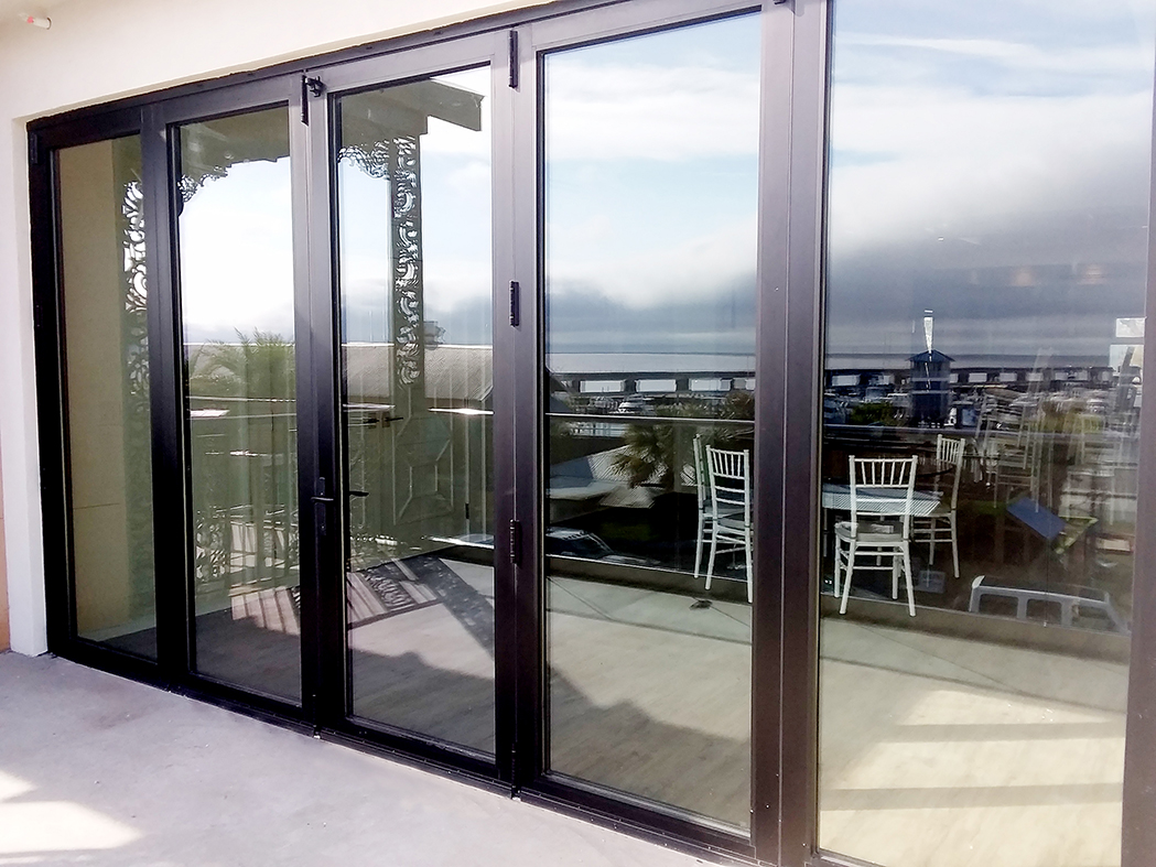 Two sets of Bifold Doors