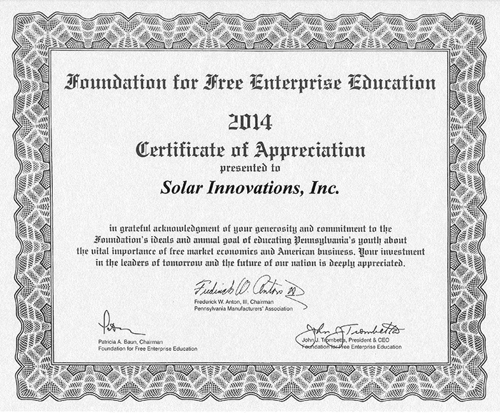 Enterprise Foundation Award