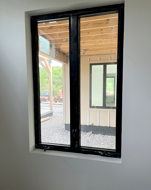 Four G2 fixed windows, three G2 French casement windows, two casement, four aluminum curtain walls, six G2 terrace doors, and two G3 outswing pivot doors.