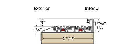 G2 Sliding Thermal Sill