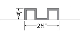 G2 Surface Mount Sill