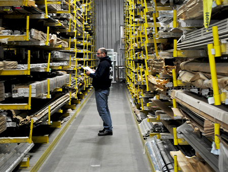 Inventory positions at Solar Innovations
