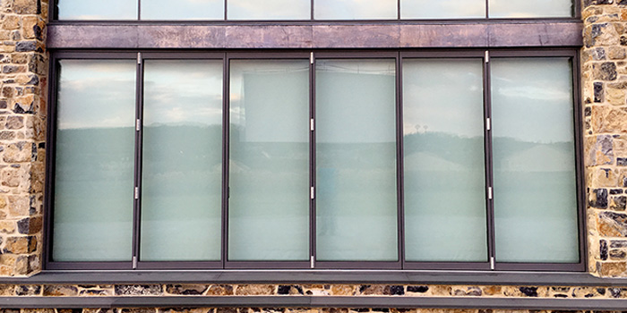 Marine Glazed Bifold Doors