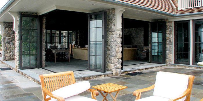 No Corner Post Bifold Doors