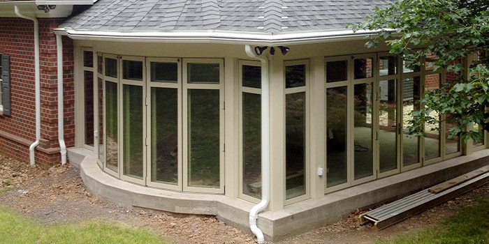 Segmented Radius Bifold Doors