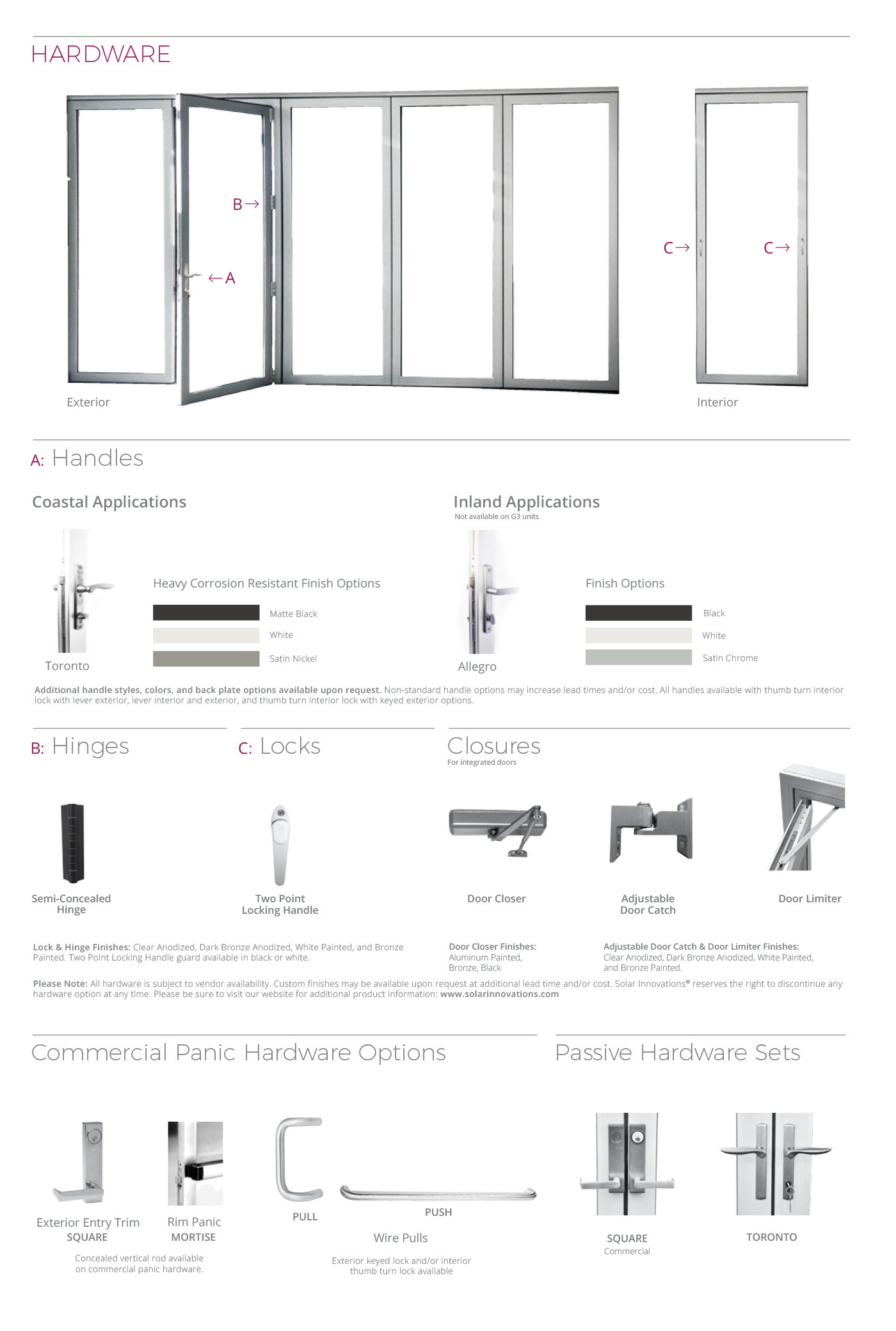 Slide & Stack Glass Walls Doors & Windows Solar InnovationsSolar