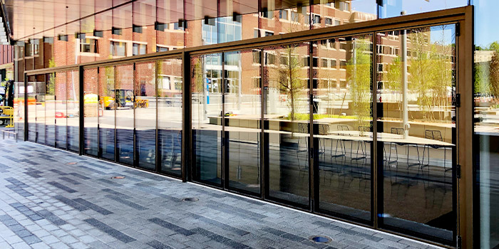 Structurally Glazed Bifold Doors